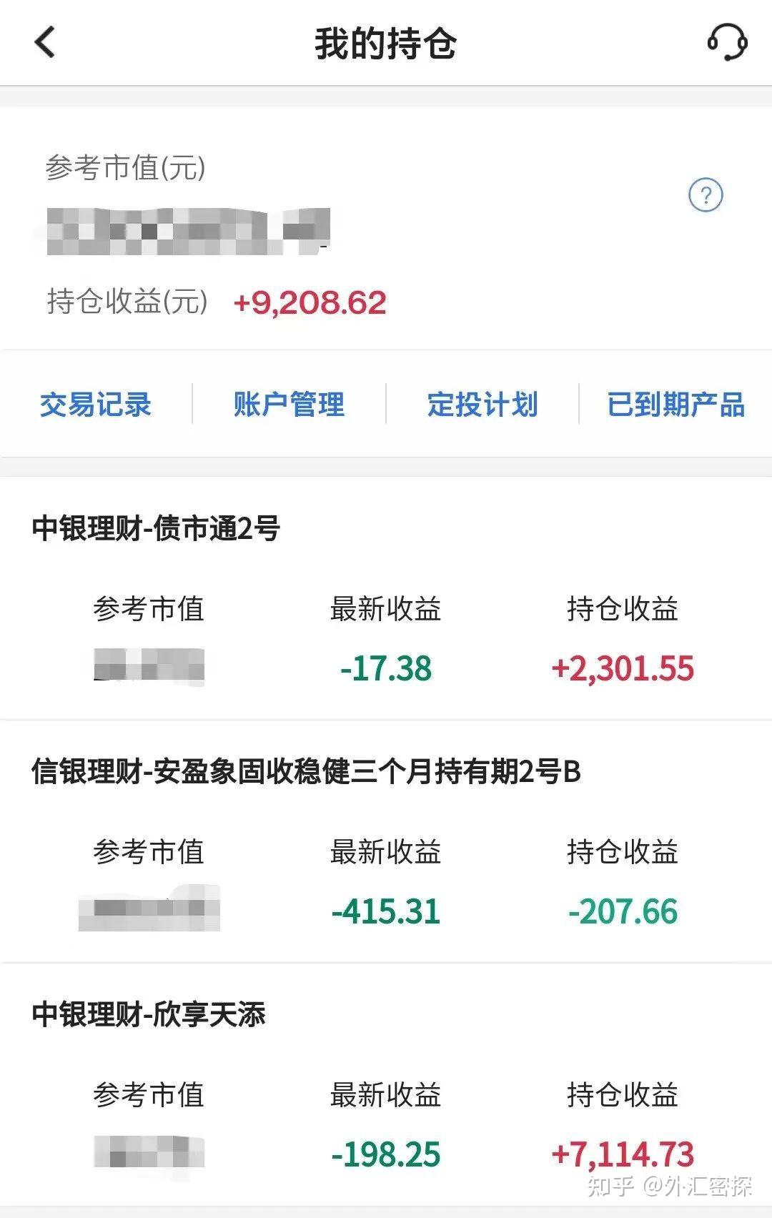 理财成负数(理财出现负数收益)